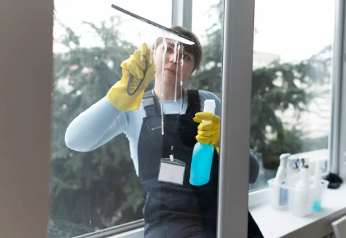 Nettoyage de vitres intérieures et extérieures à Cœuvres-et-Valsery